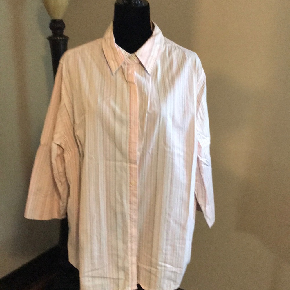 Button front blouse